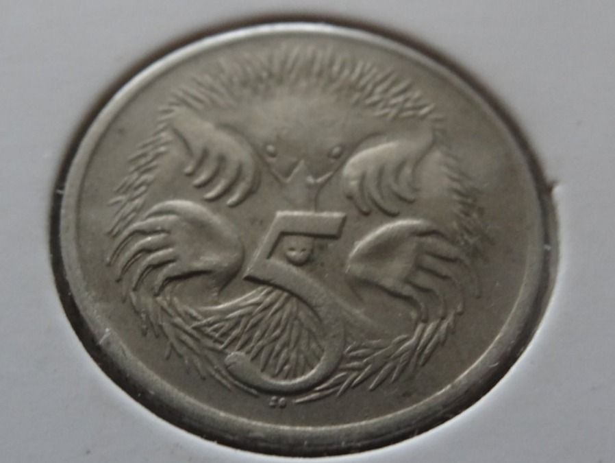 Tutti le monete: AUSTRALIA  5  Cents  1978 – Usato da Romanel-sur-Lausanne venduto da Swift13 1