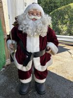 Deko Nikolaus Figur mit Sack, ca.98cm, guter Zustand