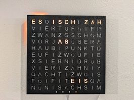 Wortuhr / Wordclock "Bärner Zytli",  240×240mm