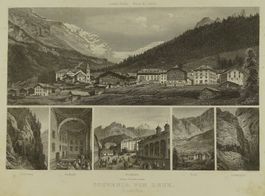 LEUK, STAHLSTICH UM 1870