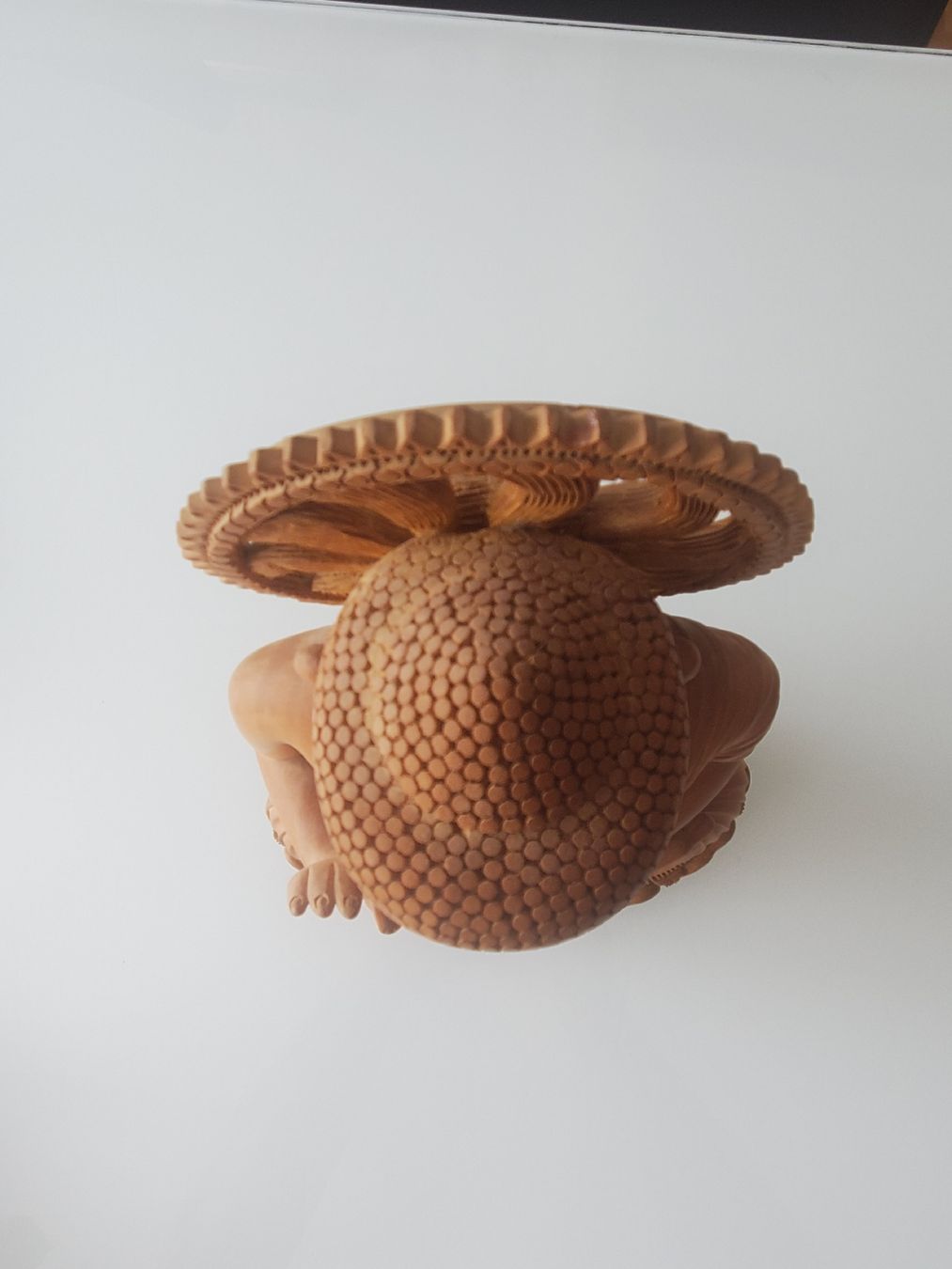 Statuette: Buddha Figur, Holz – Usato da Frauenfeld venduto da BeneFull 4