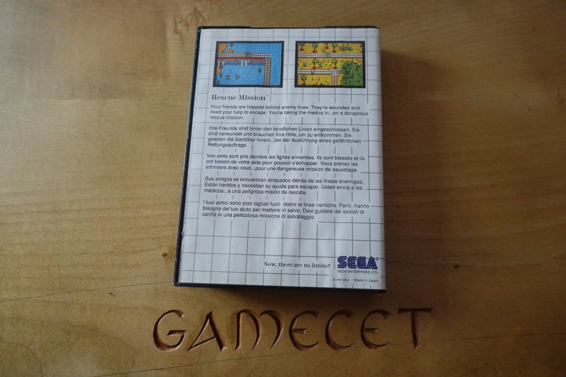 Sega Giochi: Rescue Mission - Sega Master System – Usato da Steinach venduto da Gamecet 2