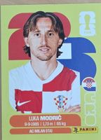 Panini Sticker Luka Modric Kroatien Fussball 2022