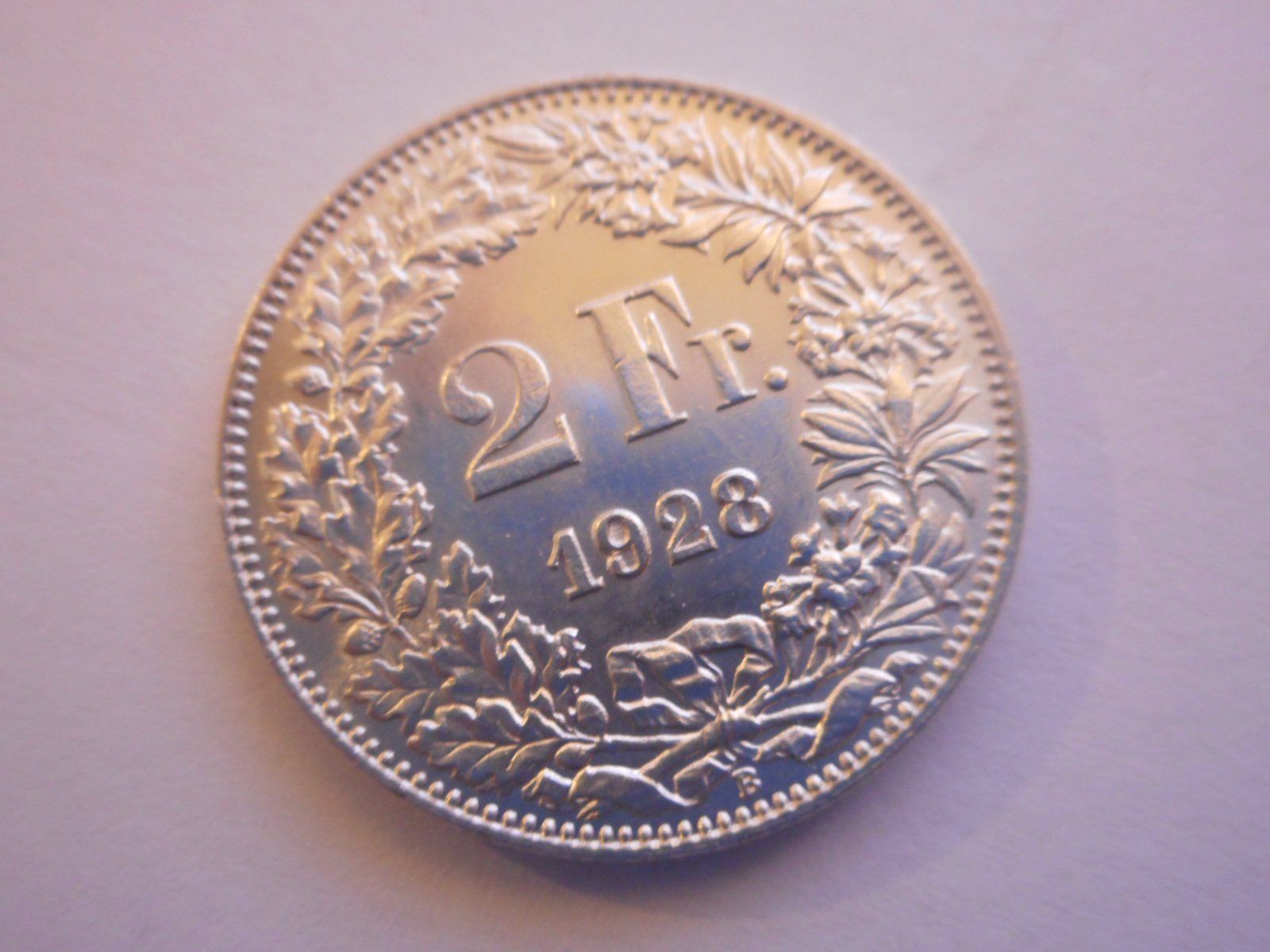 Tutti le monete: 2 Fr. 1928 silber -unz / stgl – Nuovo (secondo la descrizione) da Kriegstetten venduto da pizlad2010 1