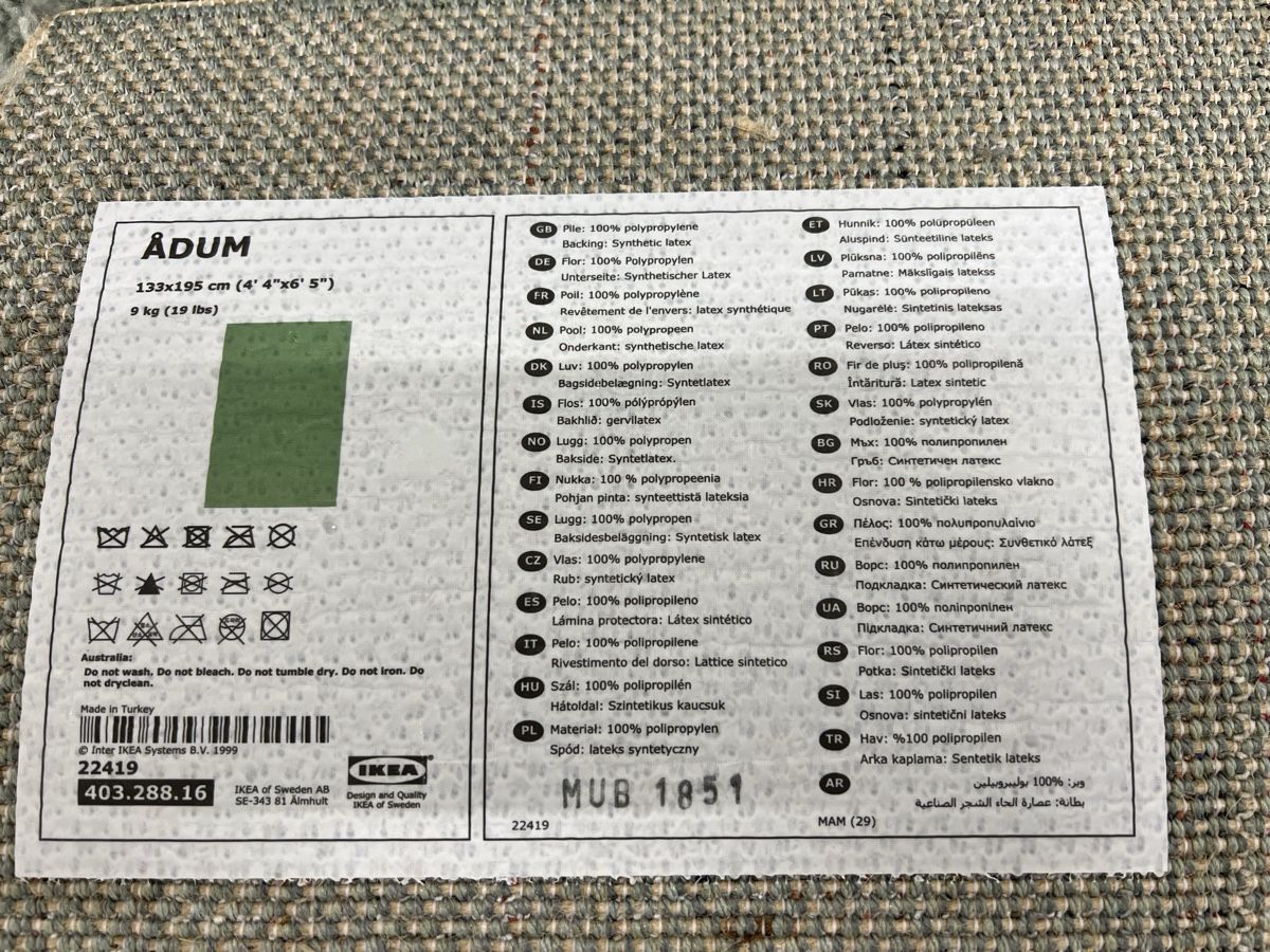 Ikea Teppiche: Ikea Adum Teppich 133x195cm – Gebraucht aus Kölliken von karason 1