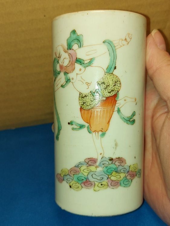 Vasen & Gefässe: Antiker Kui Xing Pinseltopf / Vase - chinesisch – Gebraucht aus Schlieren von Svenja7 2