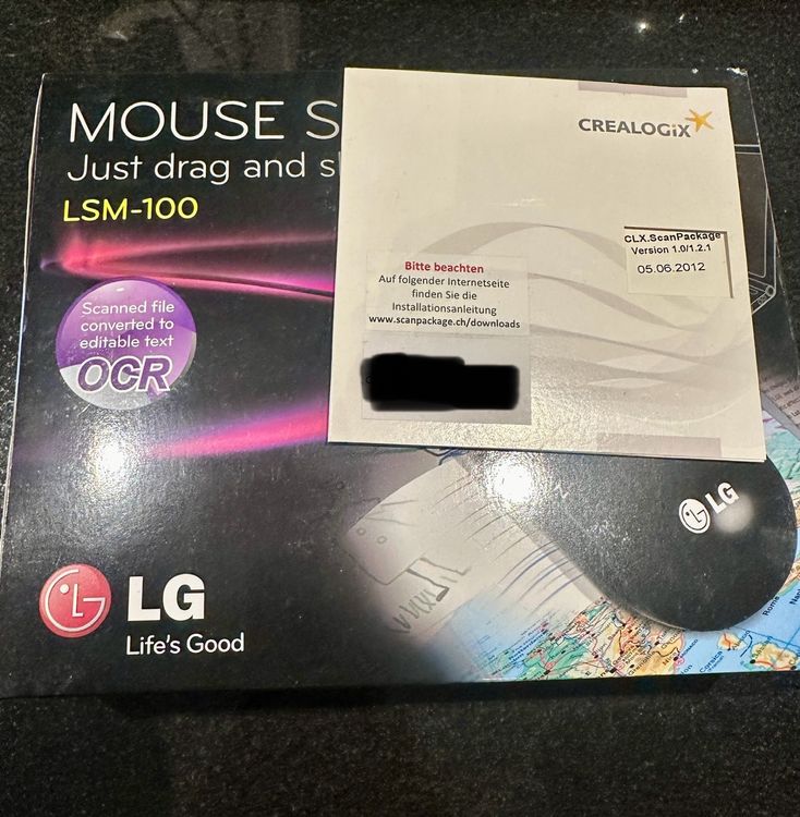 Einzahlungsschein Maus Scanner LG Neu (Neu und originalverpackt) in ...