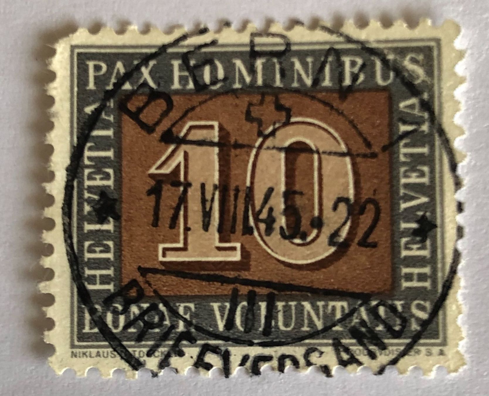 Tutti i francobolli: Nr.263 mit Vollstempel Bern – Usato da Aarau venduto da Billa007