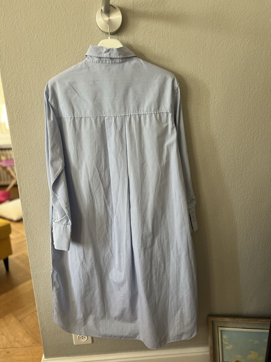 Massimo Dutti Vestiti: Blusenkleid Massimo Dutti, Gr. 40, blau – Usato da Solothurn venduto da Brini06 2