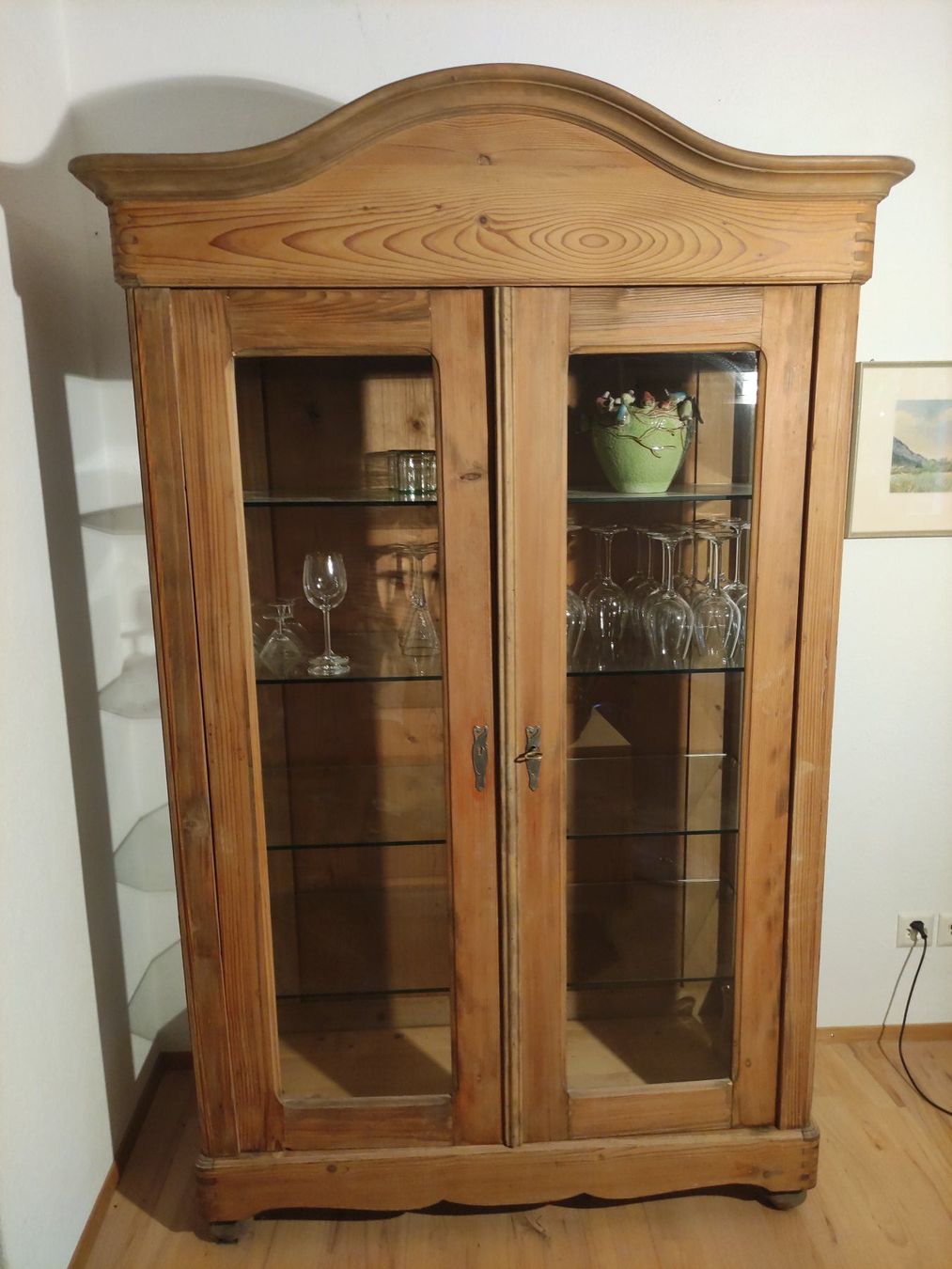 Vetrine: Vitrinen-Schrank aus Holz, Antik – Usato da Wetzikon ZH venduto da schirkahn