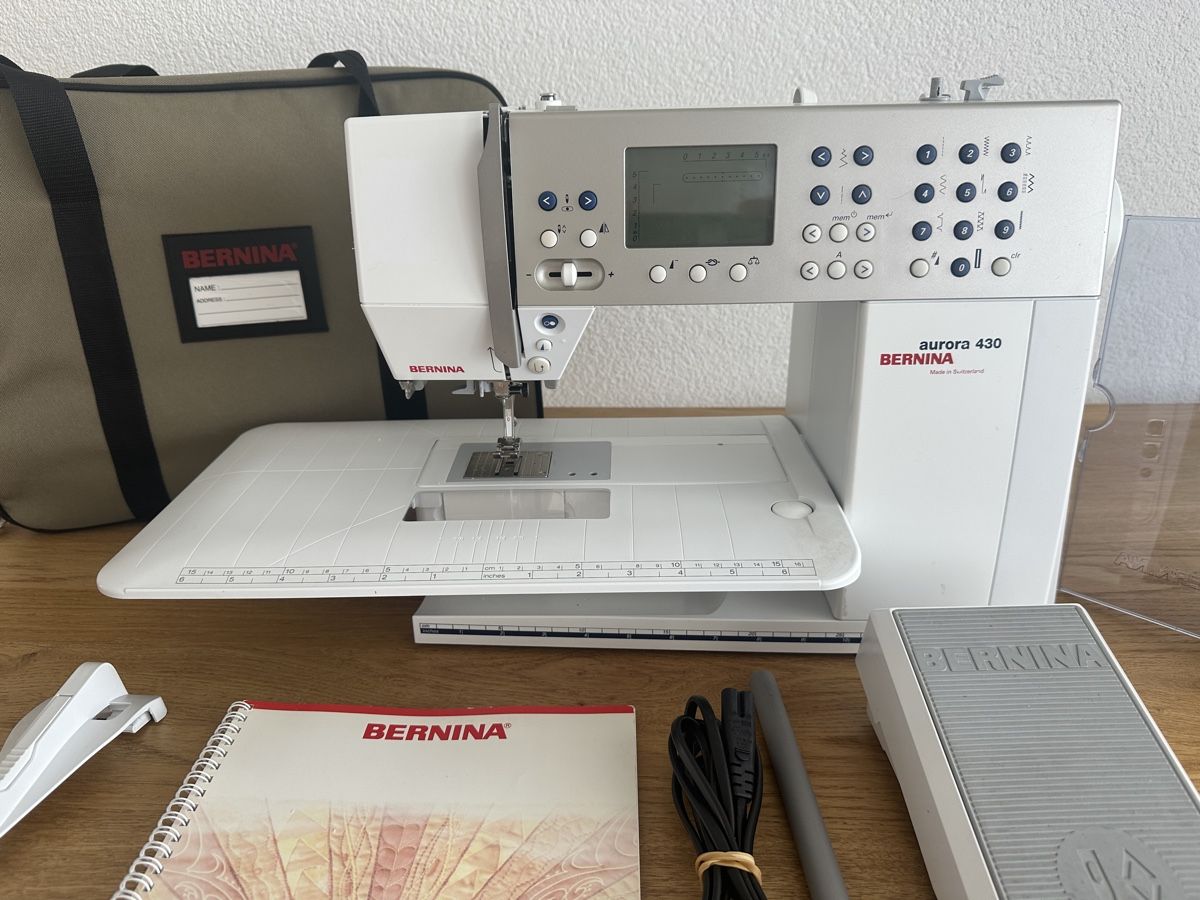 Bernina Macchine da cucire: Bernina Aurora 430 - Top Zustand – Usato da Schaffhausen venduto da pinca19 4