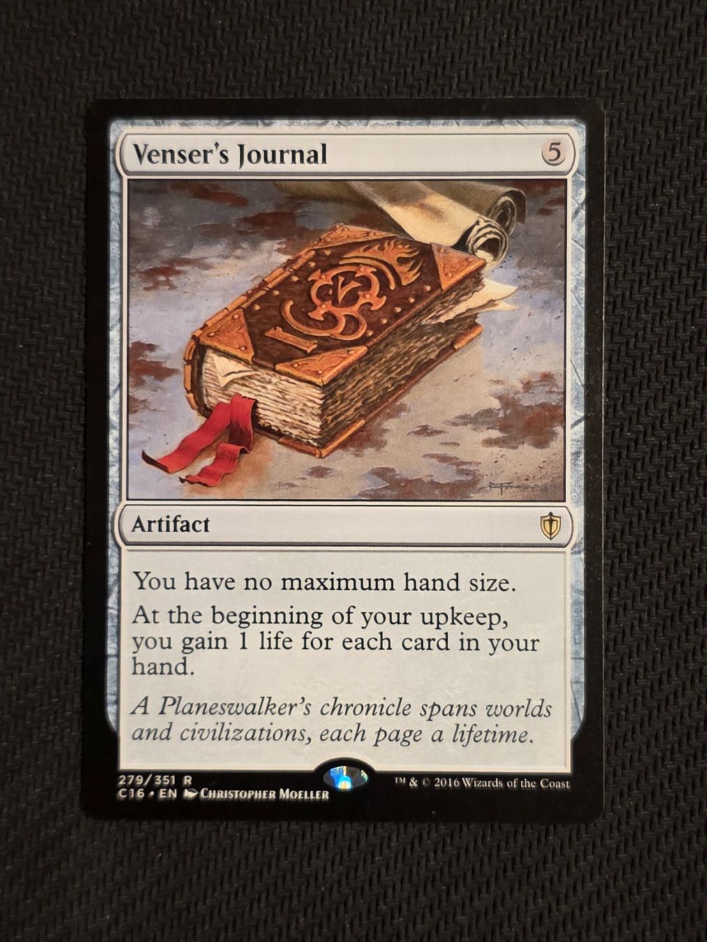 Magic The Gathering Carte collezionabili: Venser's Journal  -  MTG – Usato da Zürich venduto da Semagets