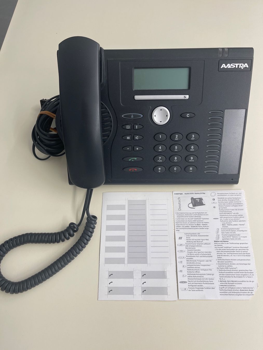 Aastra Telefoni: Telefon AASTRA 5370, noch weitere am Lager – Usato da Matzingen venduto da carola71