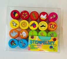 Neuwertiges Stempelset mit Tiermotiven