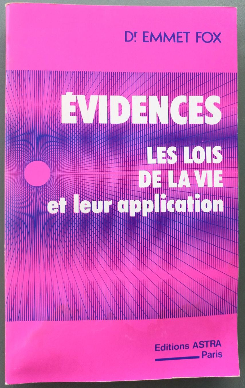 Bücher: Emmet Fox - Évidences - Les lois de la vie – Gebraucht aus Niederuzwil von lubimaja