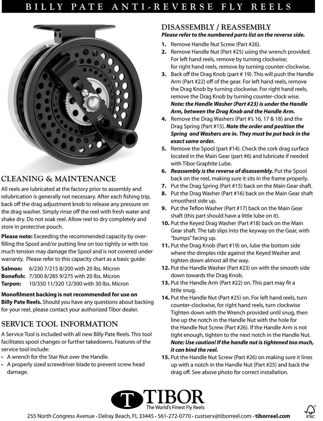Tamburi & Mulinelli: Billy Pate Fly Reel Tarpon – Nuovo (secondo la descrizione) da Zürich venduto da Vanillaed 5