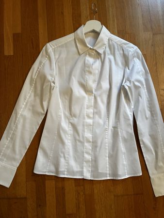 Schicke weisse Bluse von BOSS, Grösse 36 - Top Zustand!