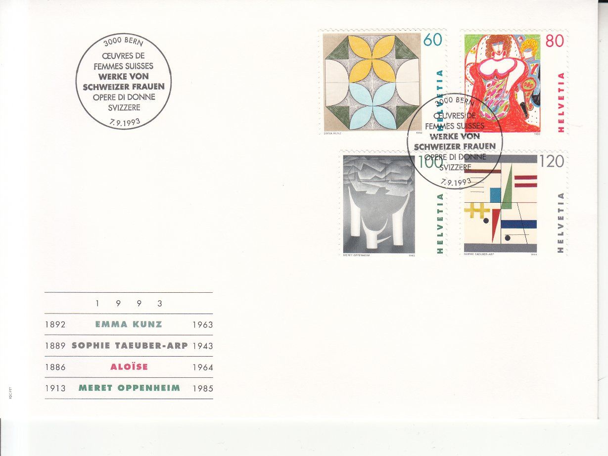 Tutti i francobolli: SBK 848 - 851  FDC – Usato da Bürglen TG venduto da StampGraf
