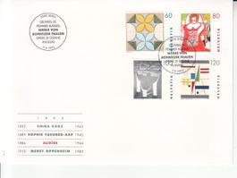 SBK 848 - 851  FDC