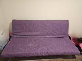 Bettsofa violett