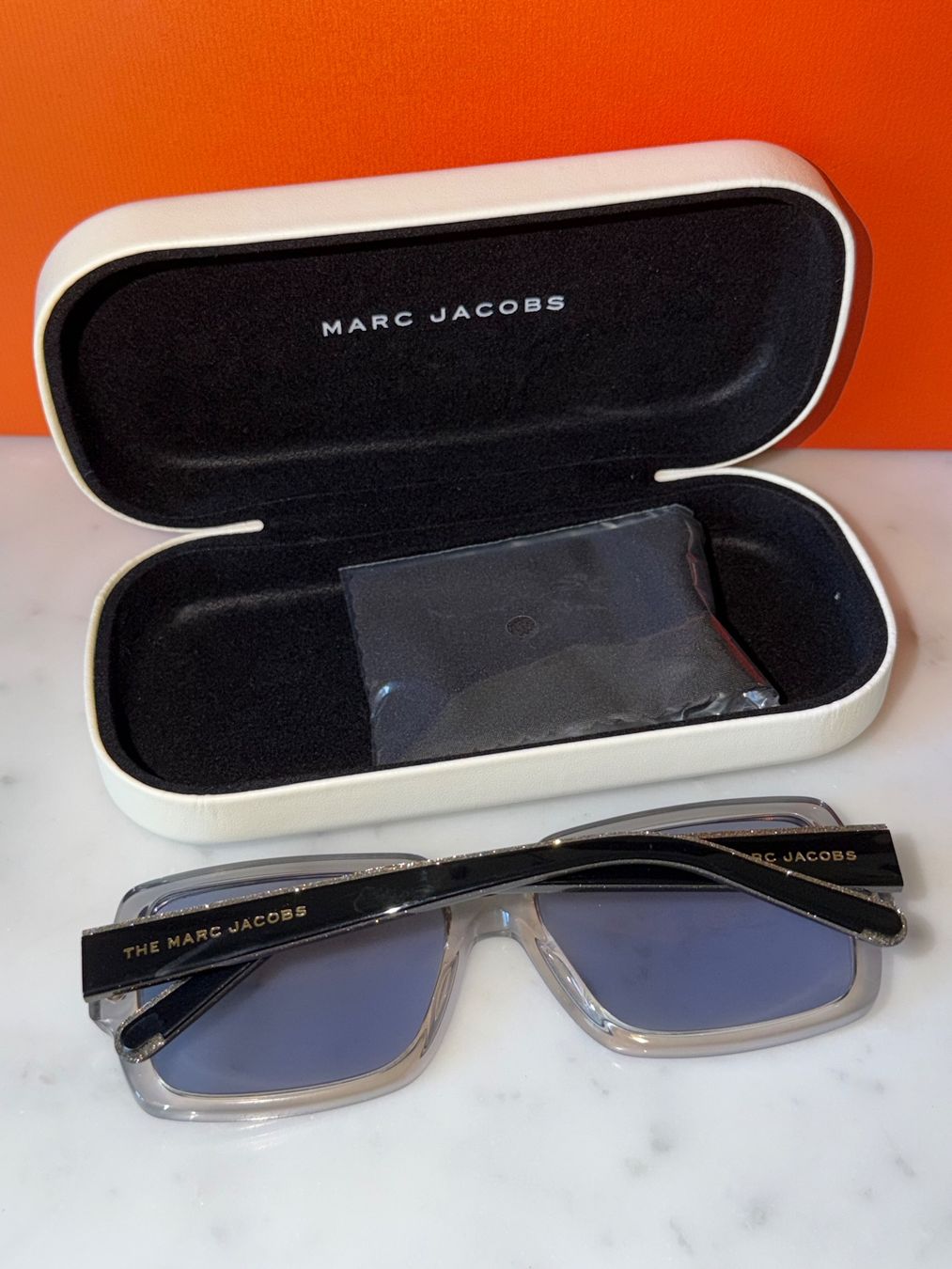 Marc Jacobs Occhiali & Lenti: Marc Jacobs Sonnenbrille, grau,Top Zustand! – Usato da Basel venduto da Blausara707 3