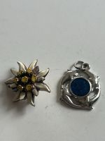 Schmuckset Edelweiss Anhänger Tracht Vintage Konvolut(S35)
