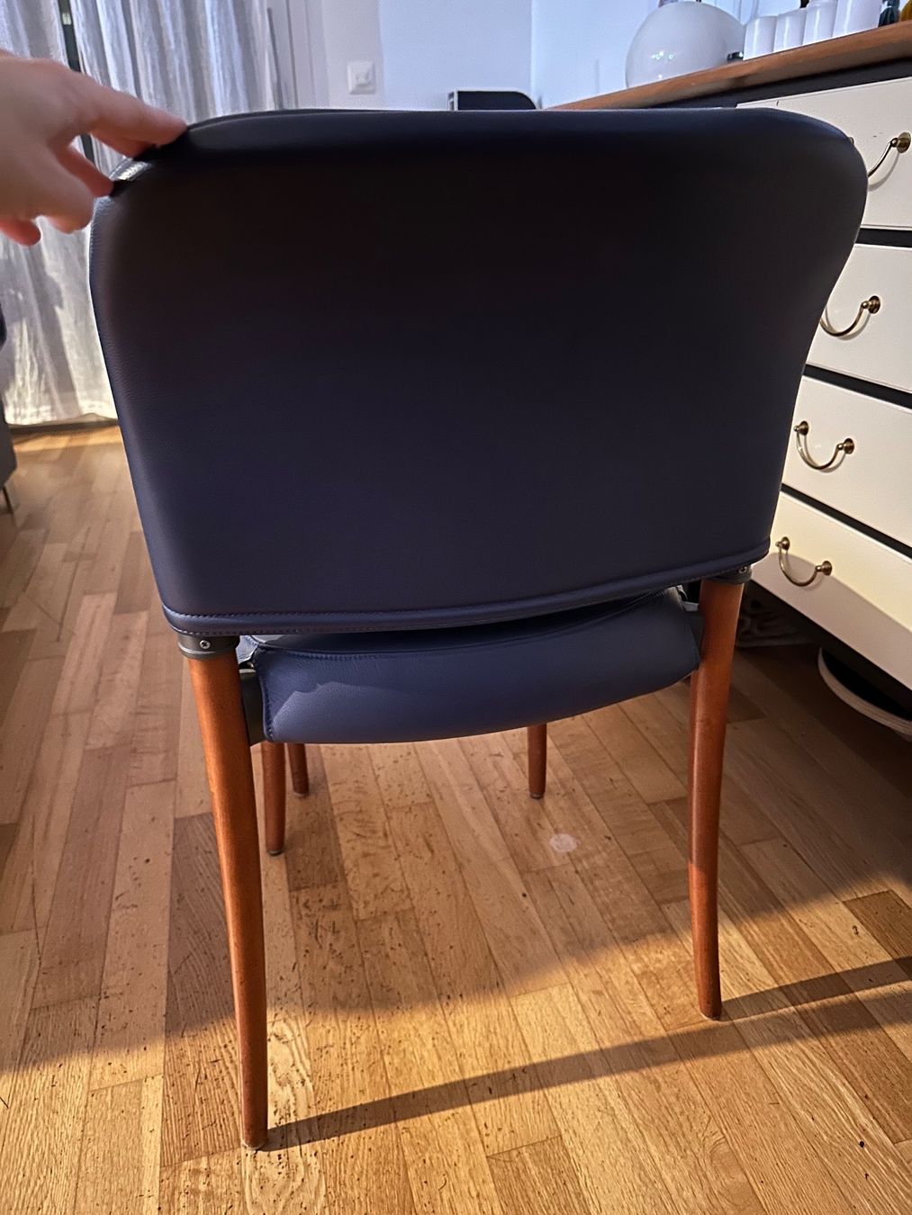 Stühle: 2 Design Lederstuhl – Gebraucht aus Neerach von the_modern_mini 3