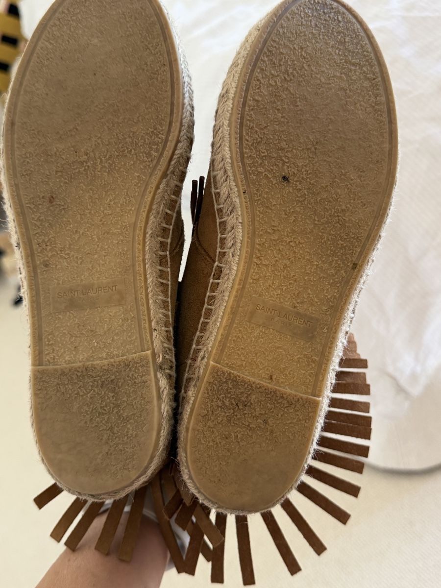 Chanel Scarpe da donna: Sandales Chanel plate-forme – Usato da Genève venduto da bisounours23 1