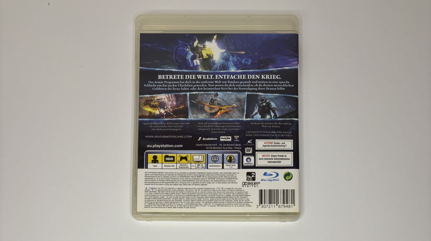 Giochi: PS3 - James Cameron's Avatar: The Game – Usato da Allschwil venduto da Bullach 2