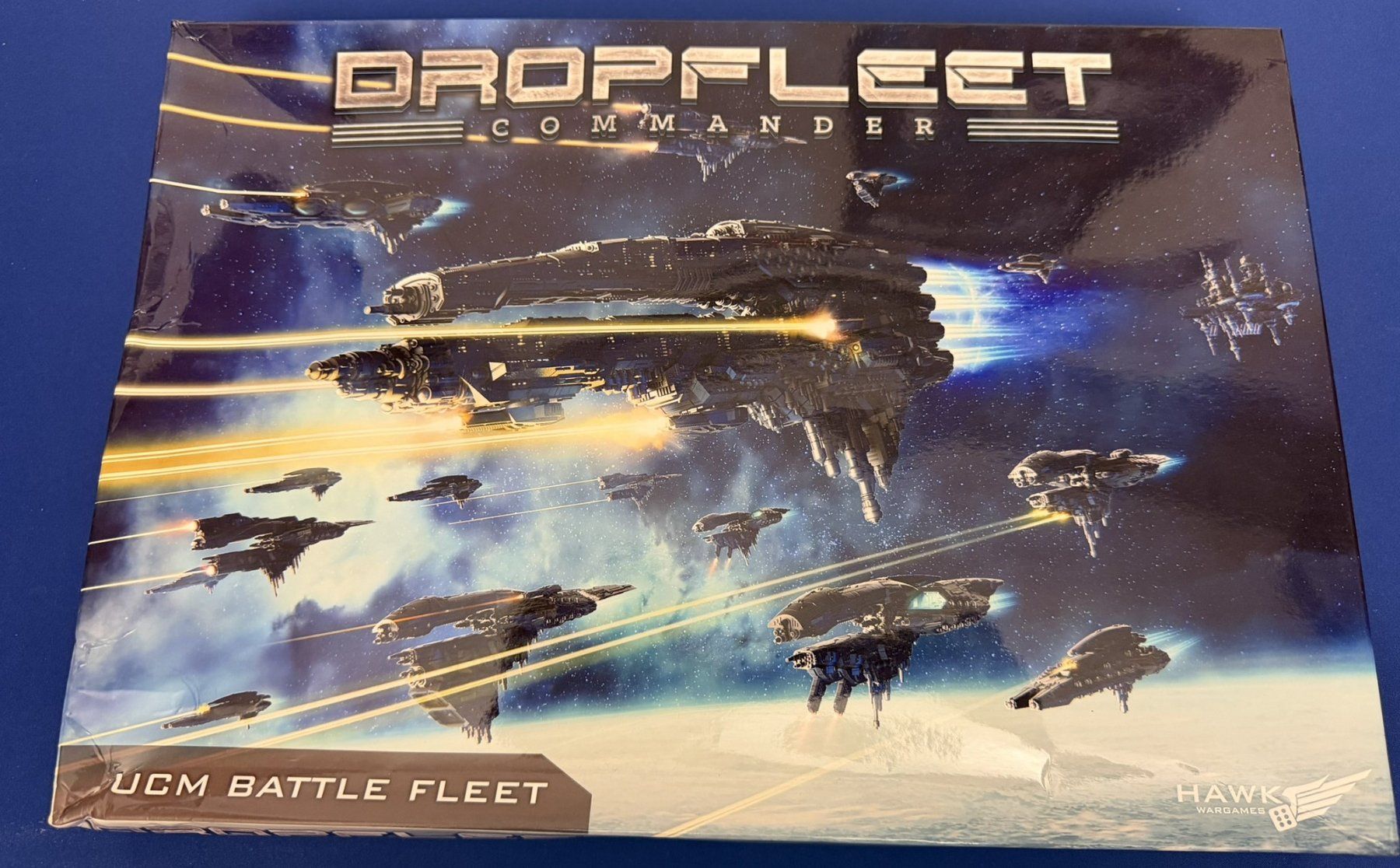 Giochi: Dropfleet Commander UCM Battle Fleet - Miniaturenset – Nuovo (secondo la descrizione) da Walchwil venduto da Cosmo70