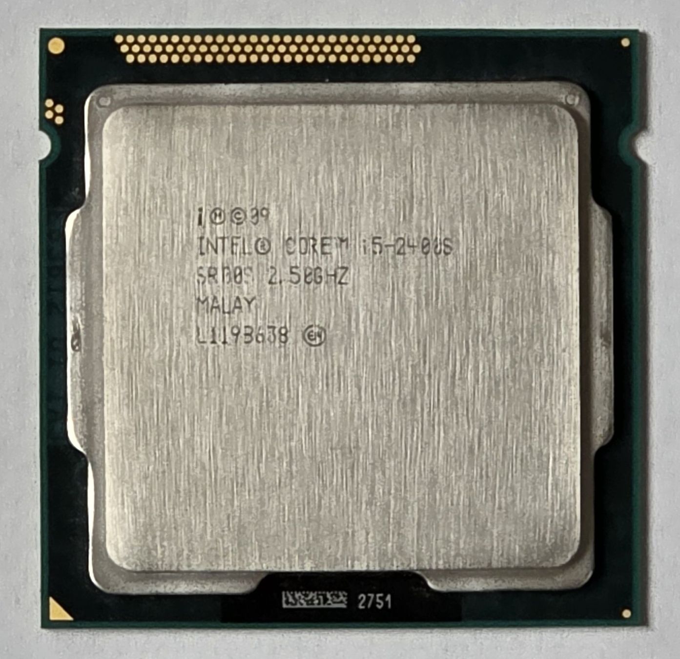 Intel Componenti elettronici: Intel Core i5-2400S – Usato da Mels venduto da Zeppelin08