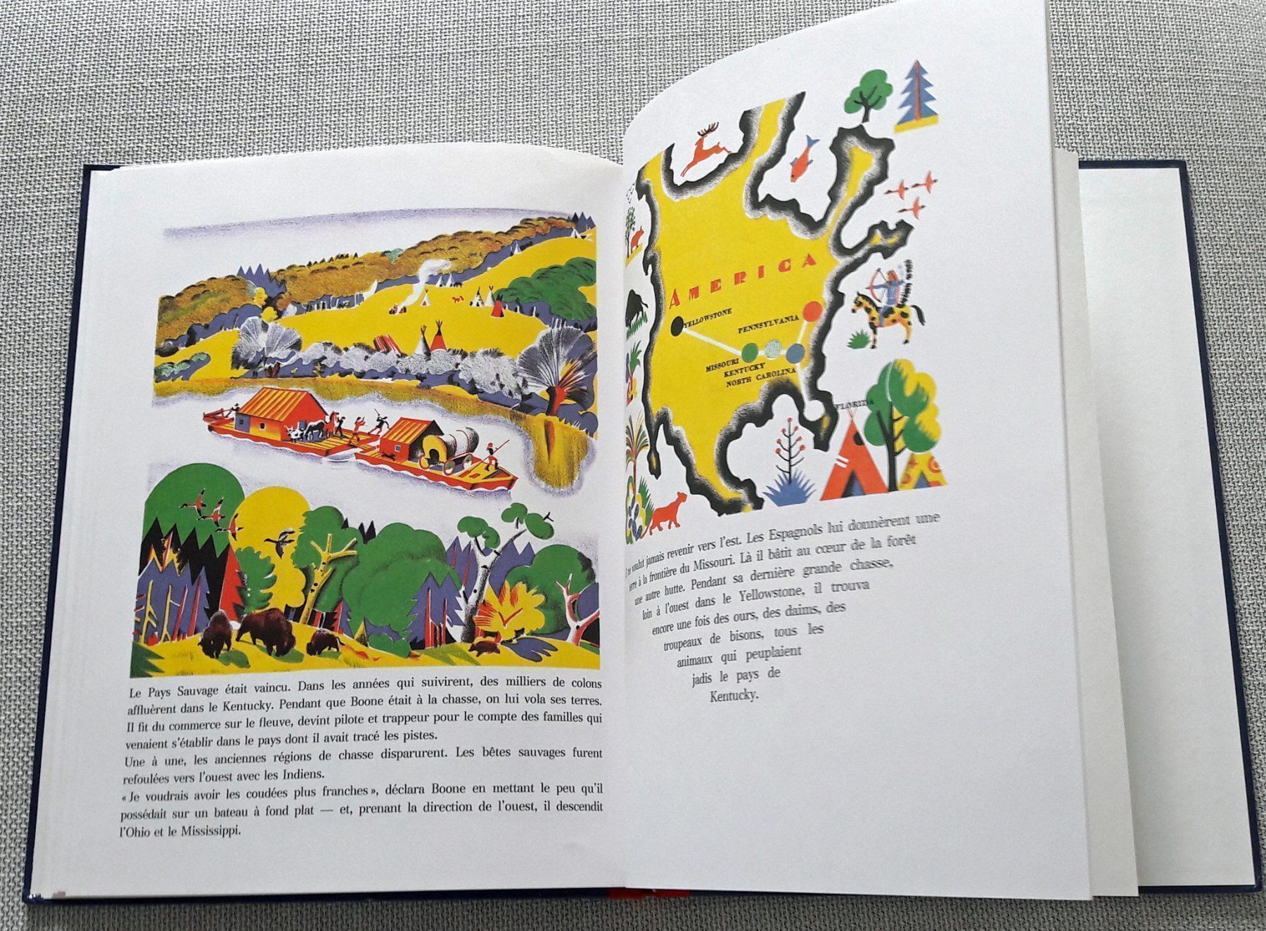Libri: Daniel Boone Peaux-Rouges Rojankovsky Native American – Usato da Tavannes venduto da Nekosumi 1