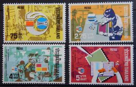 Thailand Kat. 760-763 ** 1975