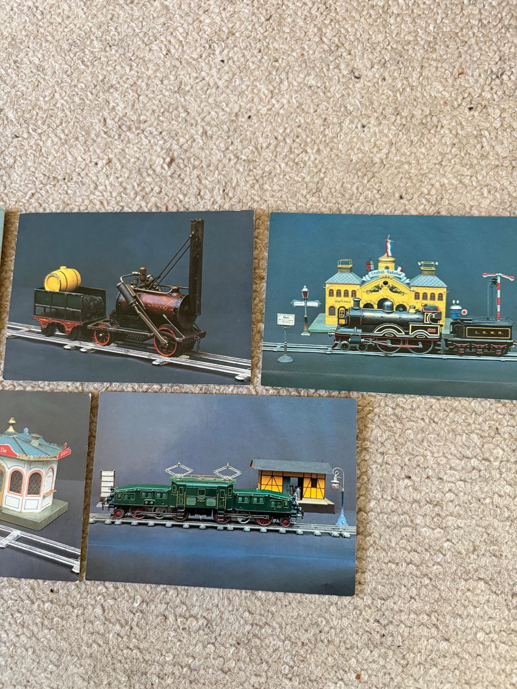 Cartoline postali: 5 Modelleisenbahn Postkarten - Märklin – Usato da Jona venduto da Jancy60 2