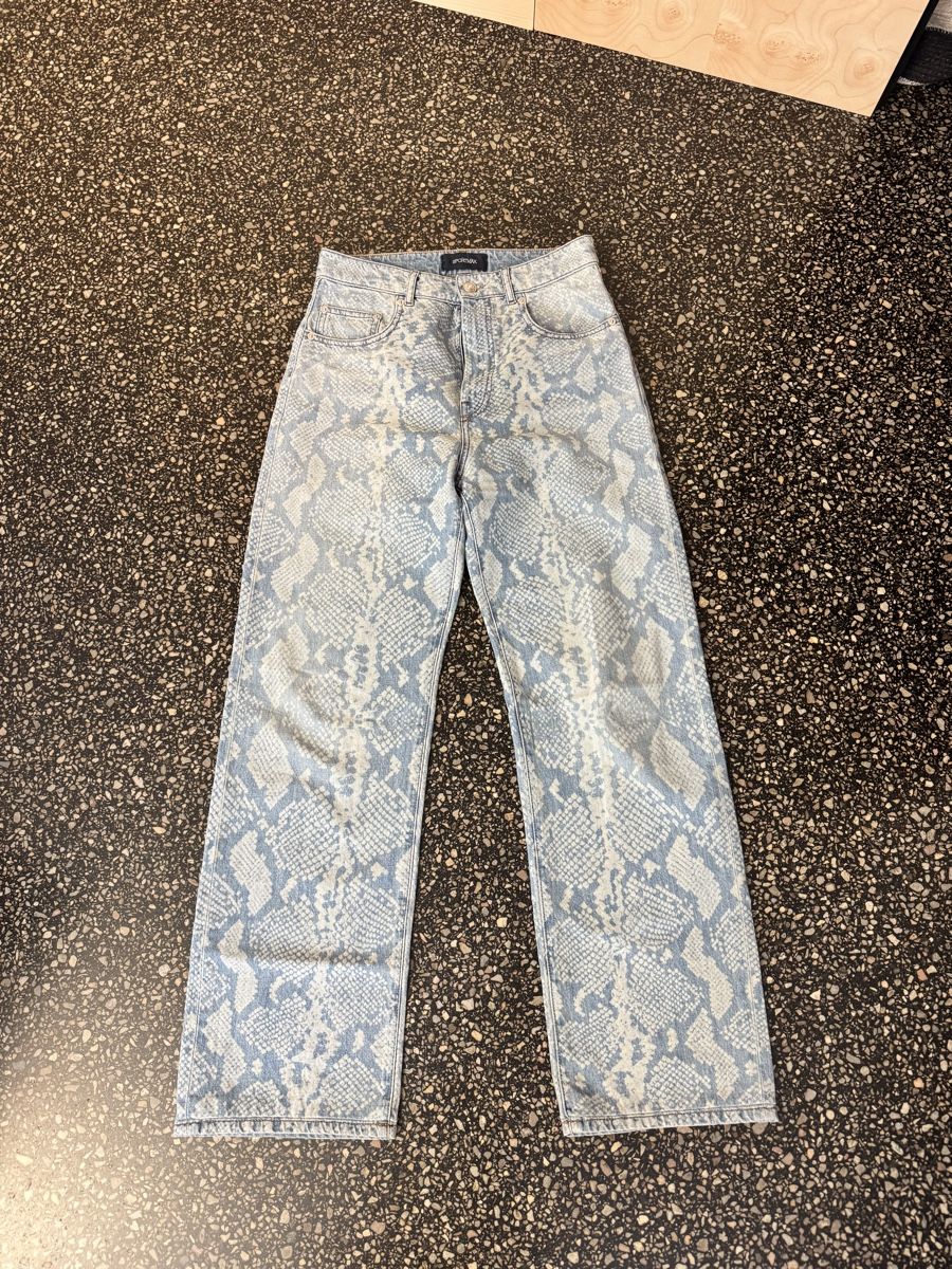 Sportmax Jeans: Sportmax snakeprint jeans size 25 – Usato da Zürich venduto da gva_r9gs