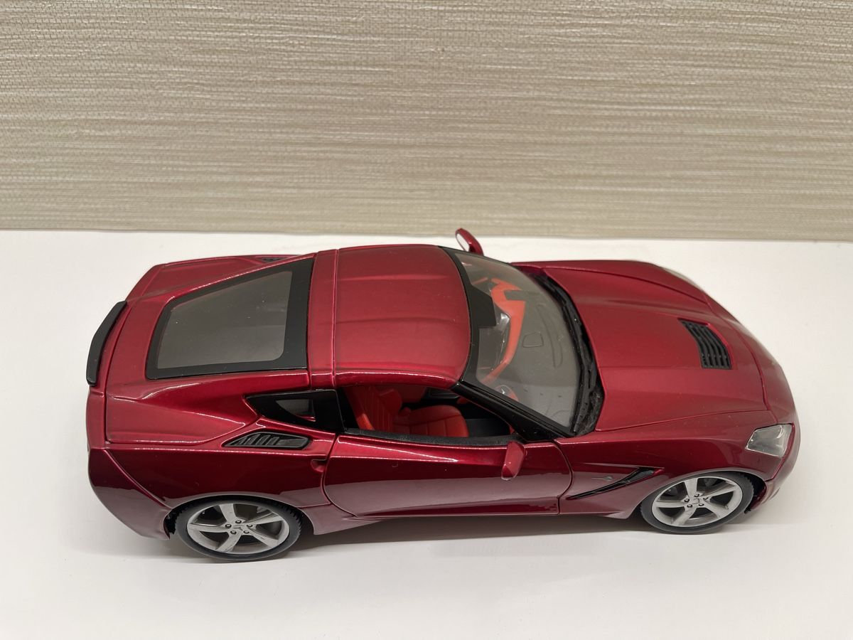 Maisto Modellini d'auto: Corvette Stingray 2014, Modellauto, Sammlerstück, Rot – Usato da Siebnen venduto da speedy63 5
