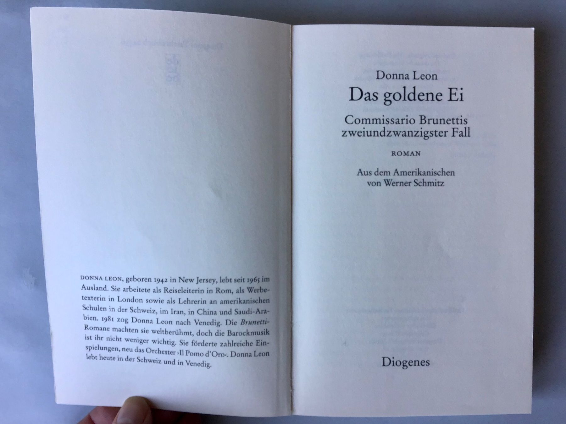 Bücher: Taschenbuch von Donna Leon, Fall 22: Das goldene Ei – Neu (gemäss Beschreibung) aus Bubendorf von Alpenheidi 2