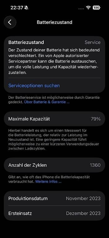 Apple Telefoni cellulari / Smartphones: iPhone 15 Pro 128 GB Natural Titanium – Usato da Meinisberg venduto da Kawaiisales88 4