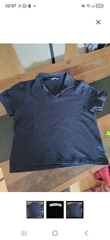 Camicette: Zara Polohemd blau L – Usato da Enggistein venduto da sar_b8hz