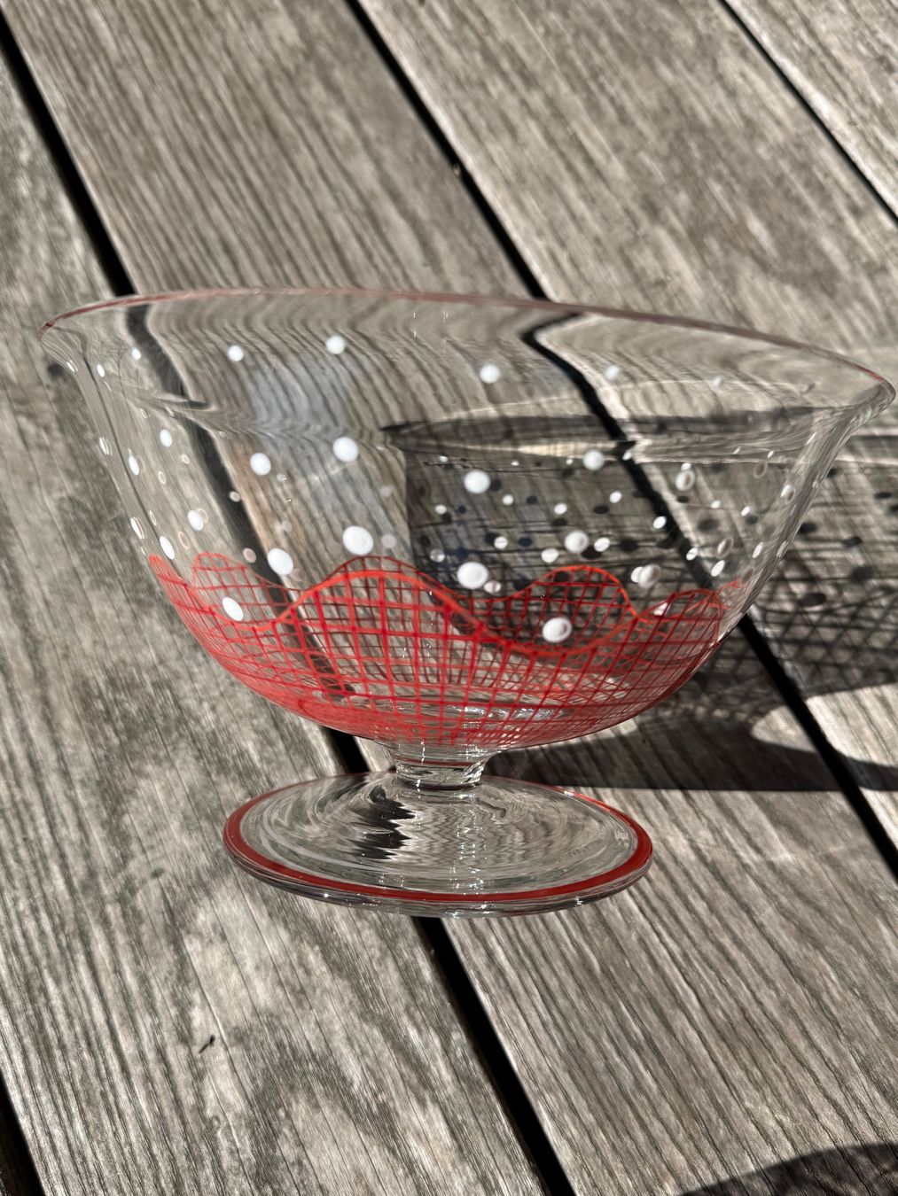 Geschirrsets: Antikes Glas Geschirrset mit Muster gebraucht – Gebraucht aus Wittwil von Schnaeppli64 3