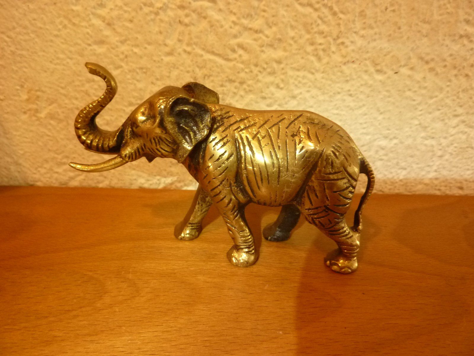Statuette: Bronze Kultfigur  Elefant schön handgefertigt – Usato da Hochfelden venduto da swissice 4