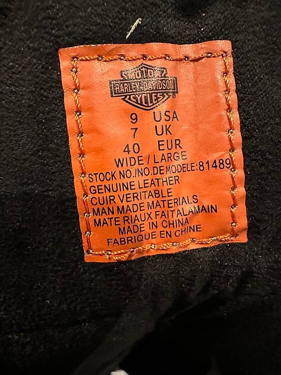 Harley-Davidson Damenschuhe: Harley Davidson Stiefel hoch, Gr.40 – Gebraucht aus Affoltern am Albis von Indicator 3
