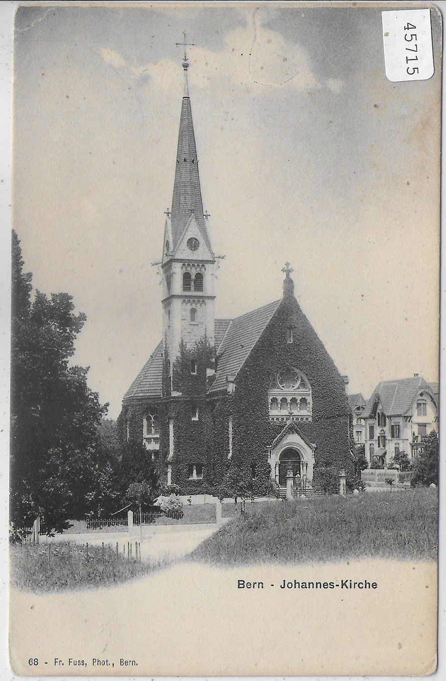 Ansichtskarten: Bern - Johannes-Kirche – Gebraucht aus Ettingen von Kartenplanet