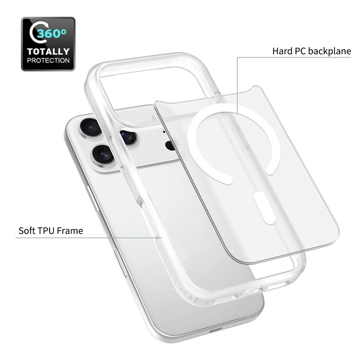 Cover & Protezioni schermo: iPhone 17 PRO MAGSAFE Hülle Etui CLEAR Case Cover Tasche – Nuovo e nell'imballaggio originale da Volketswil venduto da coverandmore 3