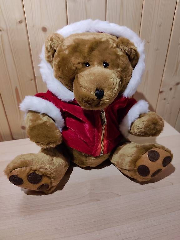 Spielzeuge: Weihnachts-Teddybär, Plüschtier – Gebraucht aus Schwarzenberg LU von Kryssy81