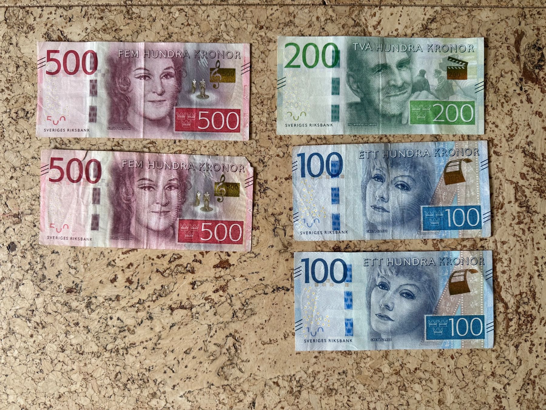 Banconote: 1400 Schwedische Kronen – Usato da Grabs venduto da Na_Va
