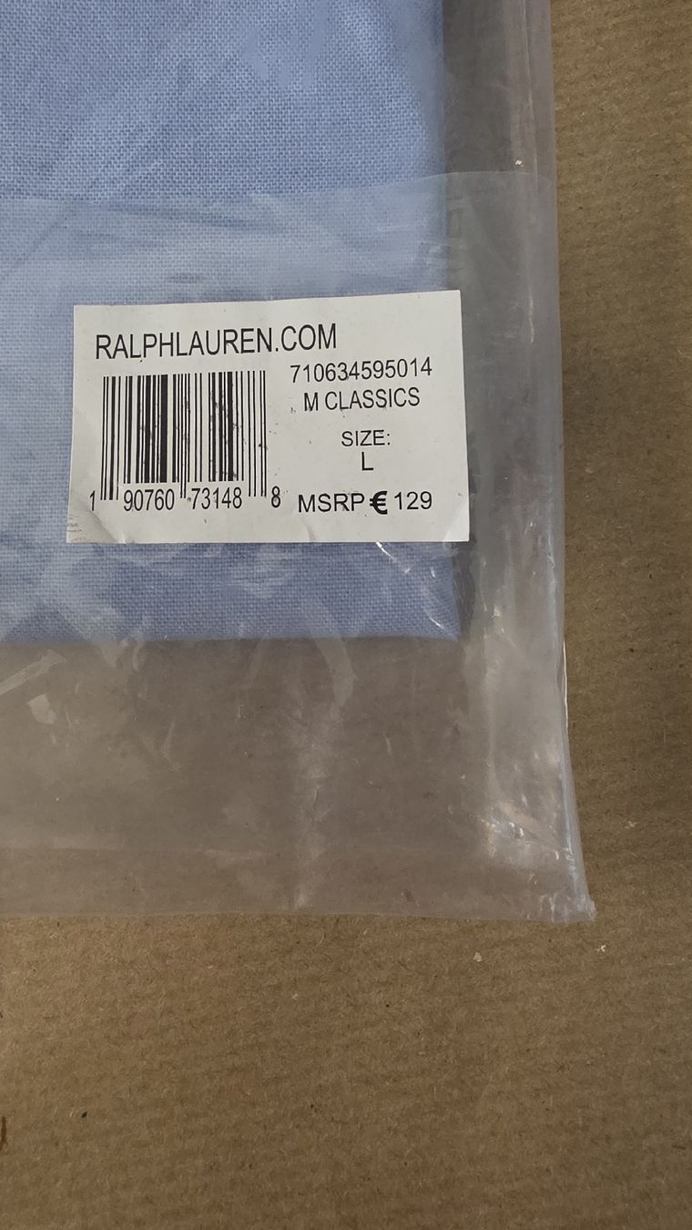 Ralph Lauren Camicie: Orginal Polo Ralph Lauren Hemd Grösse L, hellblau, Custom Sl – Nuovo e nell'imballaggio originale da Nürensdorf venduto da mob_v52r 1