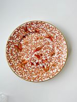 HEREND CHINOISERIE Teller „Jardin Zoologique“  22 cm TOP!
