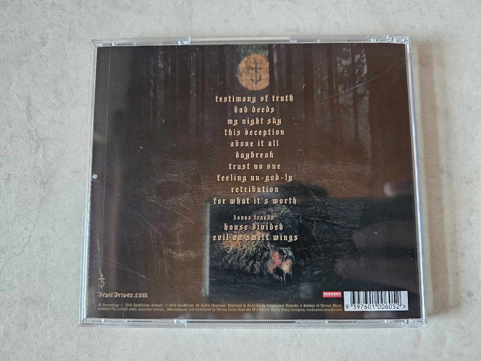 CD: Devildriver  -  Trust No One – Usato da Schneisingen venduto da backstore24 1