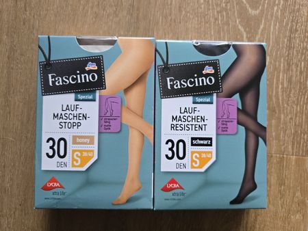 2x Laufmaschenresistente Strumpfhosen ungetragen